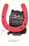 T2 Cat With Horseshoe, S: Lawson Wood - Unclassified