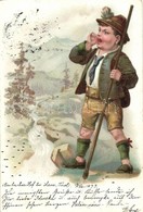 T2 1899 Hiker. Litho - Unclassified