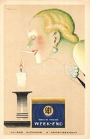 ** T1 Week-End Tabac De Virginie. Caisse Autonome D'Amortissement / French Cigarette Advertisement S: René Vincent - Unclassified