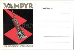 * T2/T3 1929 Vampyr. Der Elektrische Staubsauger / German Electric Vacuum Cleaner Advertisement Card (EK) - Unclassified