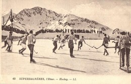 ** T1 Superbagneres, L'Hiver, Hockey / Winter Sport In France, Ice Hockey - Unclassified