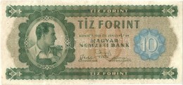 1946. 10Ft T:III- Restaurált
Hungary 1946. 10 Forint C:VG Restored 
Adamo F1 - Unclassified