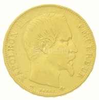 Franciaország / Második Császárság 1856A 20Fr Au 'III. Napóleon' (6,4g/0.900) T:2,2-
 France / Second Empire 1856A 20 Fr - Unclassified