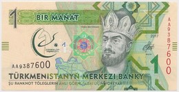 Türkmenisztán 2017. 1M T:I
Turkmenistan 2017. 1 Manat C:UNC - Sin Clasificación