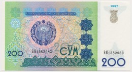 Üzbegisztán 1997. 200S T:I
Uzbekistan 1997. 200 Sum C:UNC - Non Classés