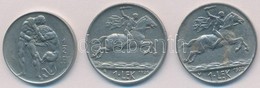 Albánia 1926R 1/2L Ni + 1L Ni + 1930V 1L Ni T:2,2-
Albania 1926R 1/2 Lek Ni + 1 Lek Ni + 1930V 1 Lek Ni C:XF,VF - Non Classés