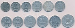 Albánia 1964-1988. 10q - 5L (12x) T:2,2-
Albania 1964-1988. 10 Qindarka - 5 Leke (12x) C:XF,VF - Unclassified