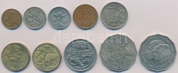 Ausztrália 1966-1993. 1c-1$ (10xklf) T:1-,2
Australia 1966-1993. 1 Cent - 1 Dollar (10xdiff) C:AU,XF - Sin Clasificación