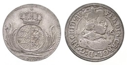 Ausztria 1646. 3kr Ag 'Ferdinánd Károly' (1,4g) + Német Államok / Württemberg 1808. 6kr Ag (2,2g) T:2-,2 / 
Austria 1646 - Ohne Zuordnung