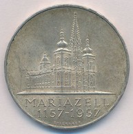 Ausztria 1957. 25Sch Ag '800 éves A Mariazelli Kegytemplom' T:1-,2 
Austria 1957. 25 Schilling Ag '8th Centennial - Mari - Unclassified