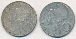 Ausztria 1958-1971. 10Sch Ag (2x) T:2 Patina
Austria 1958-1971. 10 Schilling Ag (2x) C:XF Patina - Unclassified