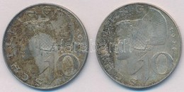 Ausztria 1970. 10Sch Ag (2x) T:2 Patina
Austria 1970. 10 Schilling Ag (2x) C:XF Patina - Non Classés