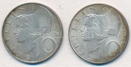 Ausztria 1972. 10Sch Ag (2x) T:2 Patina
Austria 1972. 10 Schilling Ag (2x) C:XF Patina - Unclassified