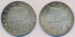 Ausztria 1973. 10Sch Ag (2x) T:2 Patina
Austria 1973. 10 Schilling Ag (2x) C:XF Patina - Unclassified