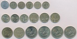 Ciprus 18db-os Vegyes érme Tétel T:2,2-
Cyprus 18pcs Of Mixed Coins C:XF,VF - Sin Clasificación