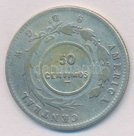 Costa Rica 1923. (1887) 50c Ag Ellenjegyes érme T:2-
Costa Rica 1923. (1887) 50 Centimos Ag Counterstamped Coin C:VF - Unclassified