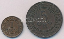 Dánia 1907VBP 1ö Br + 5ö Br T:1-,2
Denmark 1907VBP 1 Ore Br + 5 Ore Br C:AU,XF - Unclassified