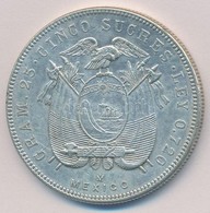 Ecuador 1944. 5S Ag T:2
Ecuador 1944. 5 Sucres Ag C:XF - Non Classés