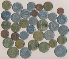 Görögország 35db-os Vegyes érme Tétel T:2,2-
Greece 35pcs Of Mixed Coin Lot C:XF,VF - Sin Clasificación