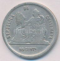 Guatemala 1890. 25c Ag T:2-,3
Guatemala 1890. 25 Centavos Ag C:VF,F - Ohne Zuordnung