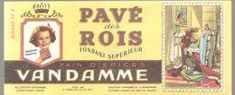 Buvard VANDAMME PAIN D'EPICES PAVE Des ROIS Buvard N°8 - Pain D'épices