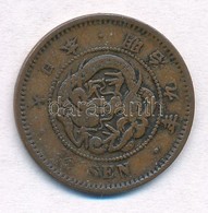 Japán 1876. 1/2s Cu 'Meidzsi' T:2-
Japan 1876. 1/2 Sen Cu 'Meiji' C:VF
Krause KM#16.1 - Sin Clasificación