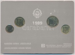Jugoszlávia 1989. 10D-100D (4xklf) Forgalmi Sor Eredeti Kartonlapos Kiadásban T:1
Yugoslavia 1989. 10 Dinara - 100 Dinar - Unclassified