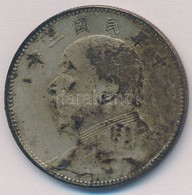 Kína ~1914. 50c Ag 'Yüan Shihkai' (13,4g) T:2,2- Patina
China ~1914. 50 Cents Ag 'Yuan Shihkai' (13,4g) C:XF,VF Patina - Non Classés