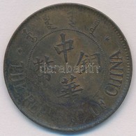 Kína 1924. 20c Cu T:2-
China 1924. 20 Cash Cu C:VF - Non Classés