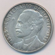 Kuba 1953. 50c Ag 'Jose Marti' T:2
Cuba 1953. 50 Centavos Ag 'Jose Marti C:XF - Unclassified