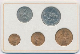 Nagy-Britannia 1968-1971. 1/2p-10p (5xklf) Forgalmi Sor Műbőr Tokban T:1
Great Britain 1968-1971. 1/2 Penny - 10 Pence ( - Sin Clasificación