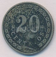 Paraguay 1908. 20c Cu-Ni T:2- Patina
Paraguay 1908. 20 Centavos Cu-Ni C:VF Patina
Krause KM#11 - Unclassified