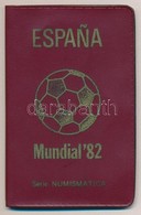 Spanyolország 1980. 'Labdarugó VB 1982' Szett 50c-100P (6xklf) Eredeti Tokban Tanúsítvánnyal T:1 
Spain 1980. 'World Cup - Non Classés