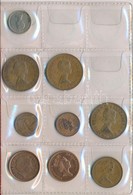 26db-os Brit Fémpénz Tétel Kis Albumban T:2
26pcs Of Various British Metal Coins In Small Album C:XF - Non Classés