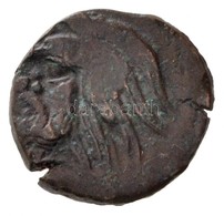 Tauriké / Pantikapaion Kr. E. IV. Század AE17 (4,51g) T:2- Rep. / 
Taurica / Panticapaeum 4th Century BC AE17 'Head Of P - Unclassified