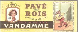 Buvard VANDAMME PAIN D'EPICES PAVE Des ROIS Buvard N°16 - Pain D'épices