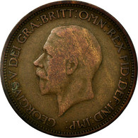 Monnaie, Grande-Bretagne, George V, 1/2 Penny, 1931, TB, Bronze, KM:837 - C. 1/2 Penny