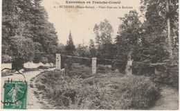 BUTHIERS   70  HAUTE SAONE   CPA  LE VIEUX PONT SUR LA BUTIERE - Sonstige & Ohne Zuordnung