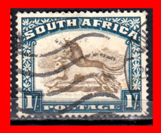 SOUTH AFRICA  SELLO AÑO 1927-28GNU SINGLE, AFRIKAANS - Oficiales