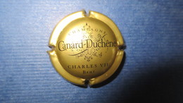 CAPSULE CHAMPAGNE CANARD DUCHENE CHARLES VII. Or Et Noir. Petit Sabre - Canard Duchêne