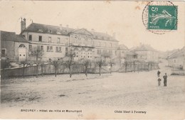 BREUREY    70 HAUTE SAONE   CPA  HOTEL DE VILLE - Autres & Non Classés