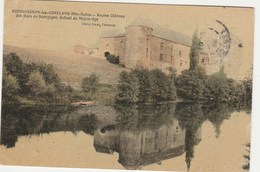 BOURGUIGNON LES CONFLANS   70 HAUTE SAONE   CPA  COLORISEE   LE CHATEAU   - - Sonstige & Ohne Zuordnung