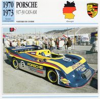 Porsche 917/30 Can-Am  (1970) - Voiture De Course  -   Fiche Technique/Carte De Collection - IndyCar