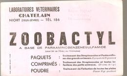 Buvard ZOOBACTYL Laboratoires Vétérinaires CHATELAIN à Niort (Deux-Sèvres) - Animaux