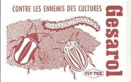 Buvard Gesarol Contre Les Ennemis Des Cultures - Agriculture