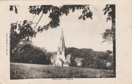 BEAUJEU   70  HAUTE SAONE   CPA    L'EGLISE - Autres & Non Classés