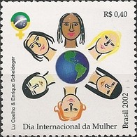 BRAZIL - INTERNATIONAL WOMEN'S DAY 2002 - MNH - Ungebraucht