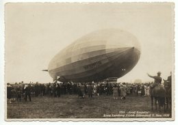 ZÜRICH DÜBENDORF Erste Landung Luftschiff Graf Zeppelin 2. Nov. 1929 - Dübendorf