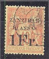 Zanzibar: Yvert N° 16°; Rare!!! Signé "Calves" - Used Stamps