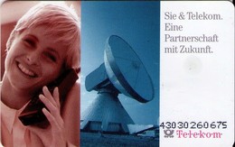 TARJETA TELEFONICA DE ALEMANIA. El Concepto De Promoción De La Mujer De Telekom. A15 03.93 (461) - A + AD-Series : Werbekarten Der Dt. Telekom AG